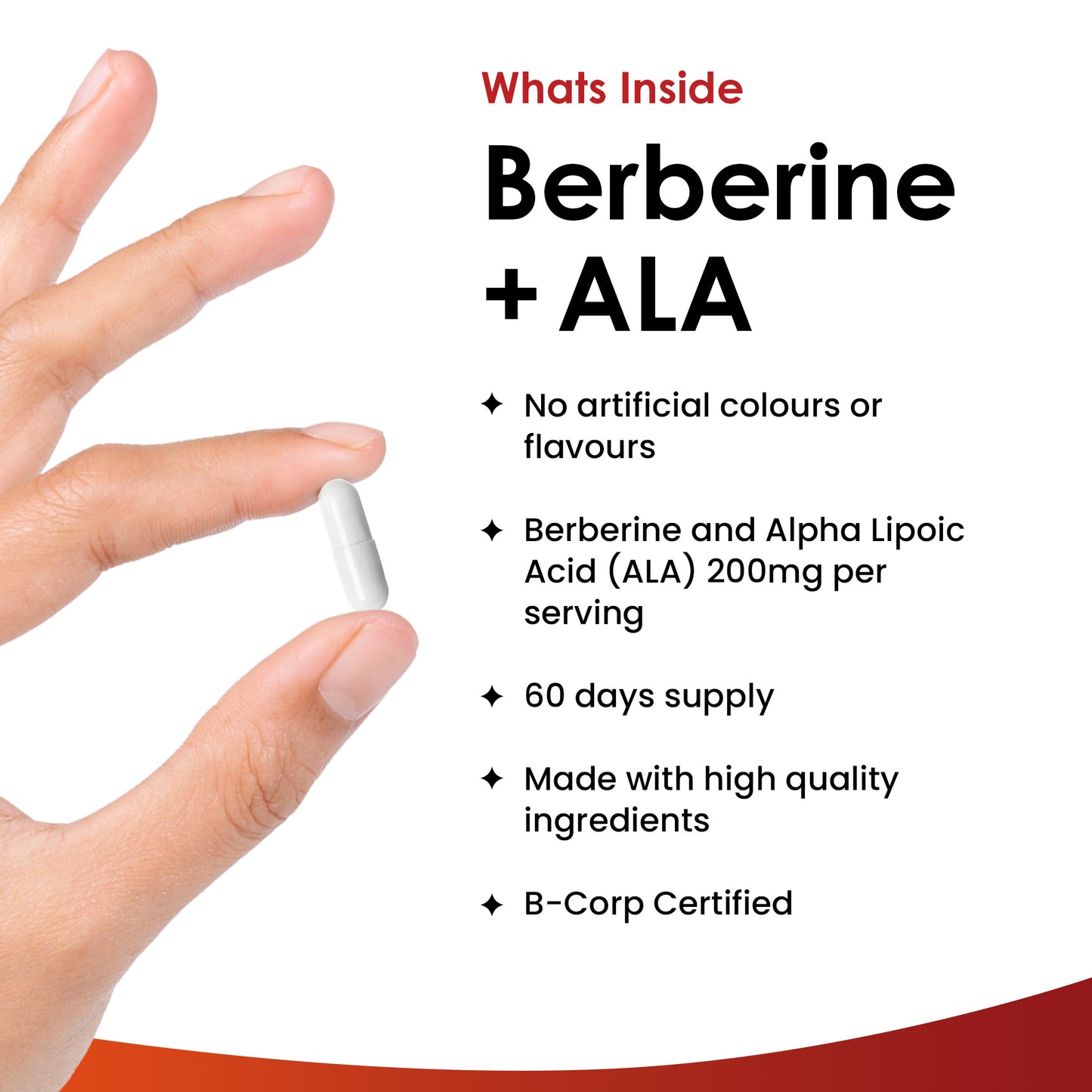 Berberine + ALA Capsules - UK Made