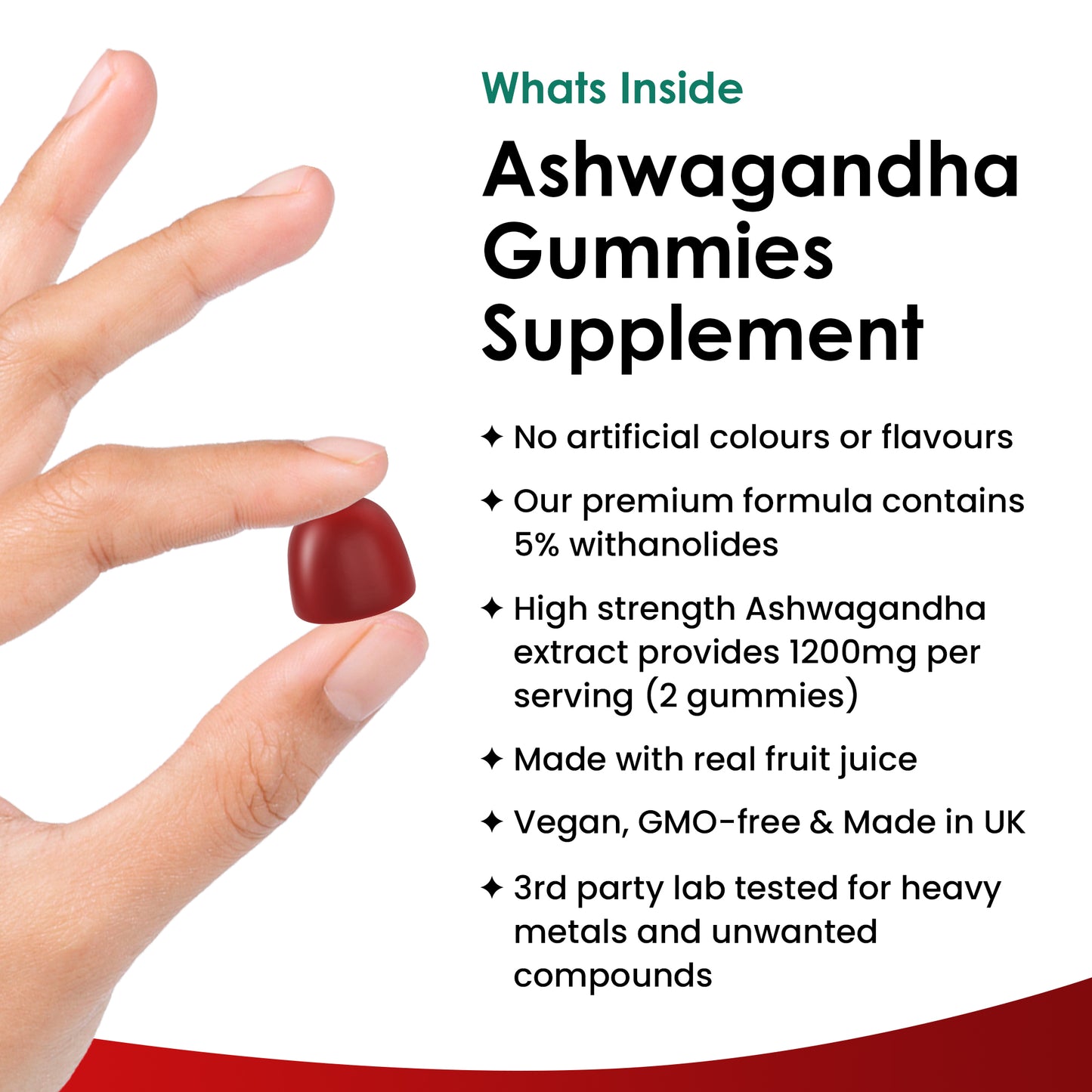 Ashwagandha | 180 Gummies