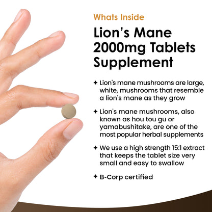 Lion's Mane | 365 Tablets
