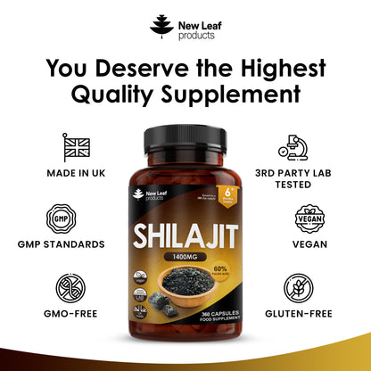 Shilajit | 360 Capsules