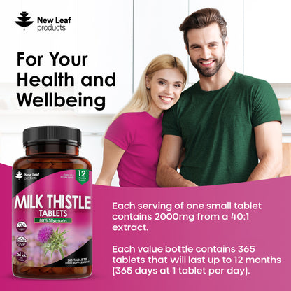 Milk Thistle Tablets 120 Fill