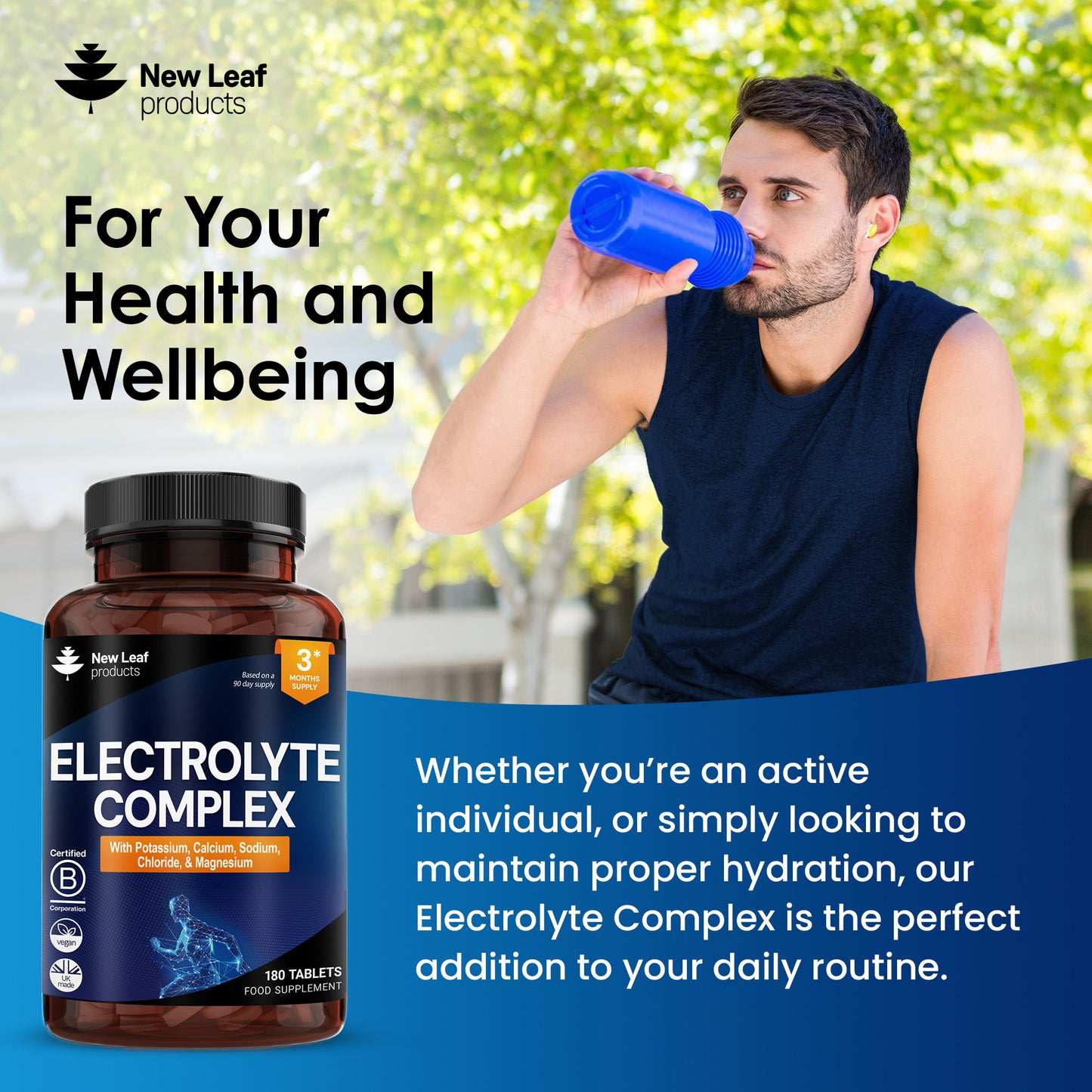 Electrolyte Complex with Potassium, Calcium, Sodium, Chloride, Magnesium Tablets