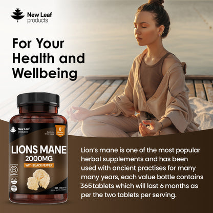 Lion's Mane | 365 Tablets