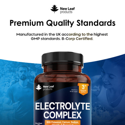 Electrolyte Complex with Potassium, Calcium, Sodium, Chloride, Magnesium Tablets