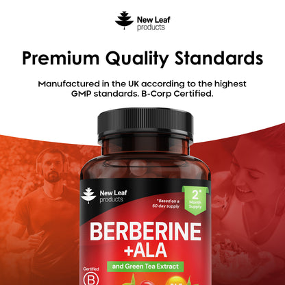 Berberine + ALA Capsules - UK Made
