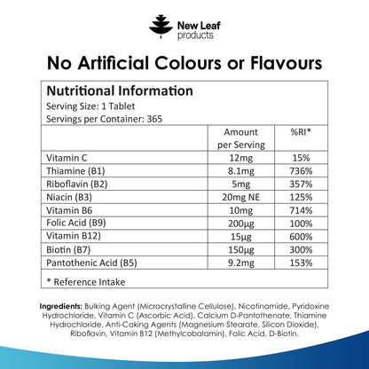 Vitamin B Complex Tablets