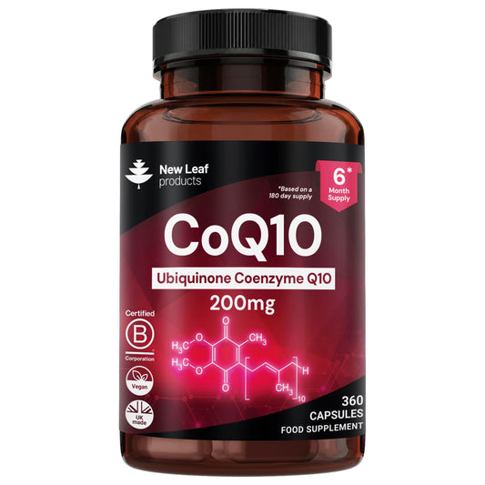 CoQ10 Ubiquinone Coenzyme Q10 200mg | 360 Capsules