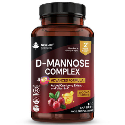 D-Mannose Complex | 180 Capsules