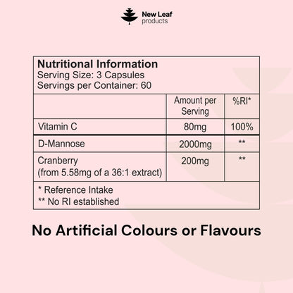 D-Mannose Complex | 180 Capsules