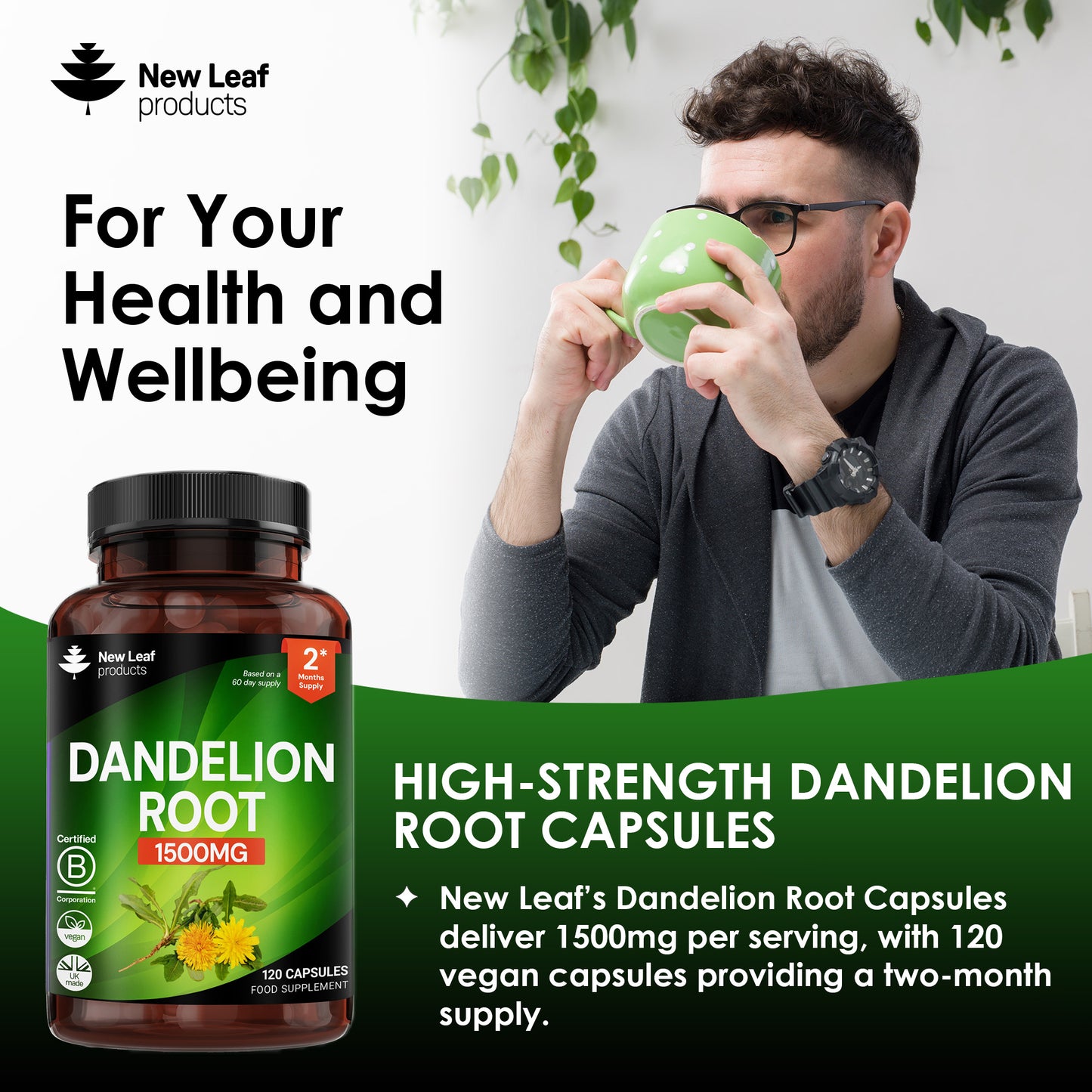 Dandelion Root Capsules