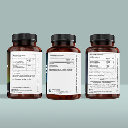 The Deep Sleep Bundle: Magnesium Complex + L-Theanine + Ashwagandha & Lions Mane (Non-Melatonin)