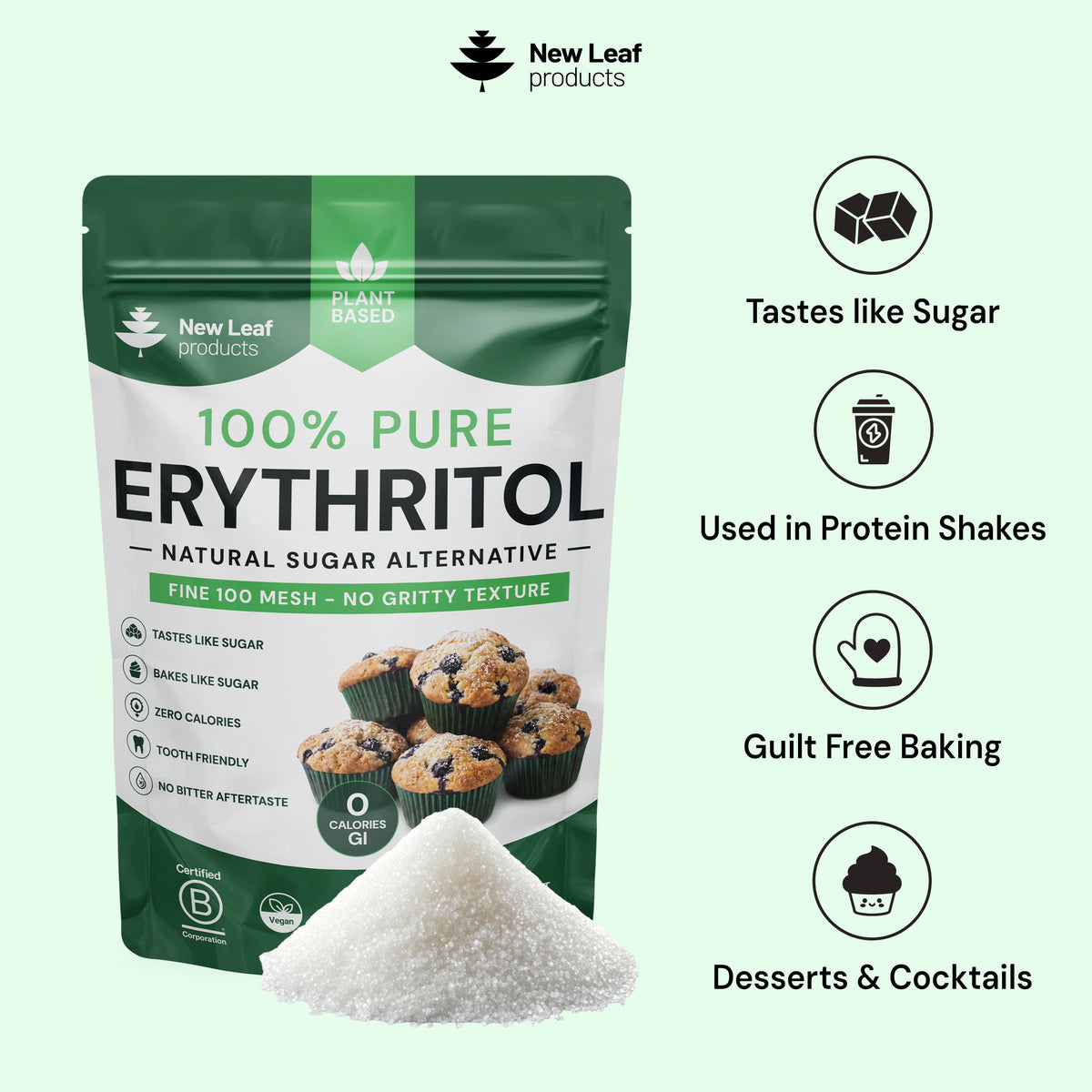 Erythritol | 1Kg Powder