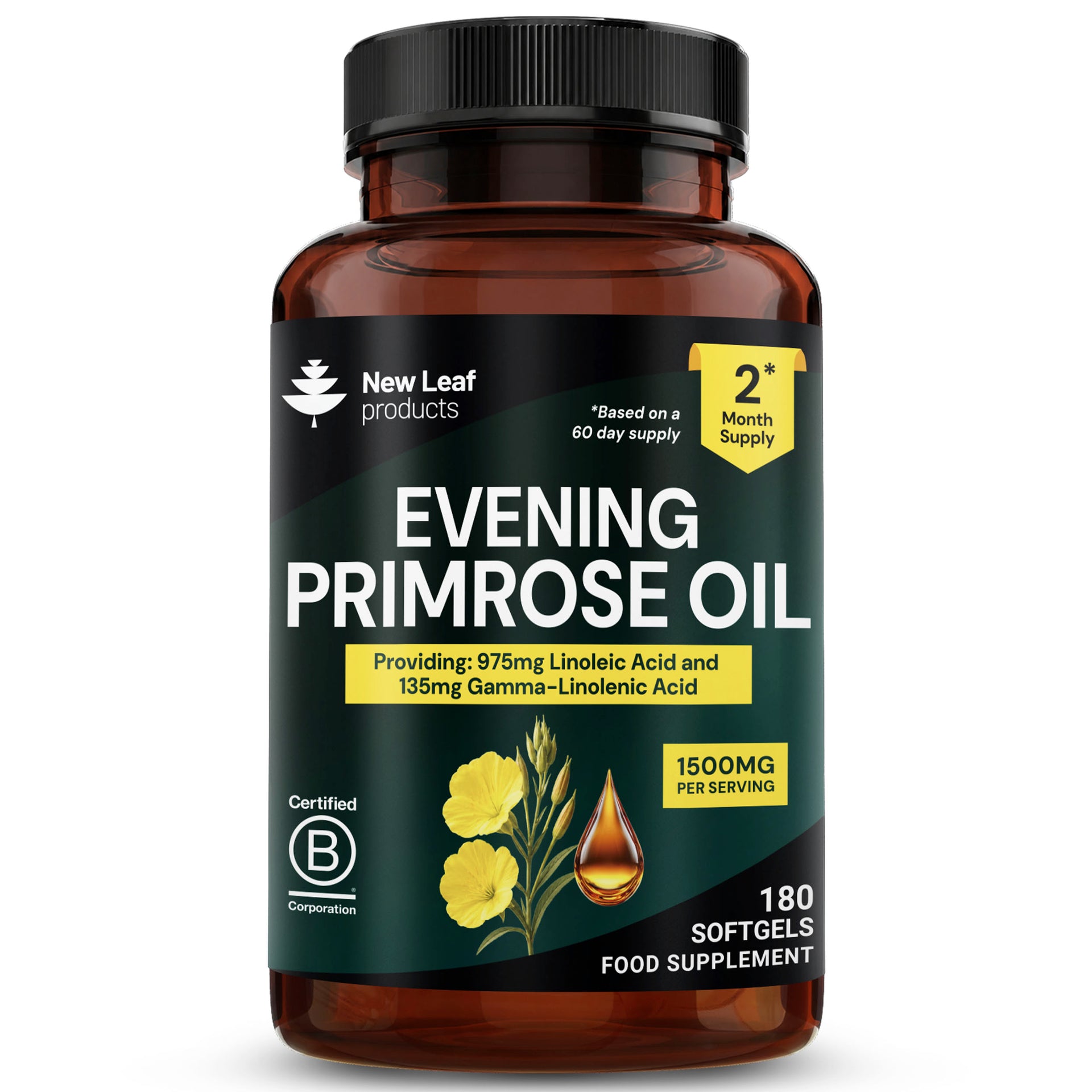 Evening Primrose Oil 180 Softgels