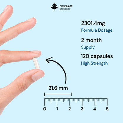 Magnesium Glycinate + B6 & Turmeric Capsules