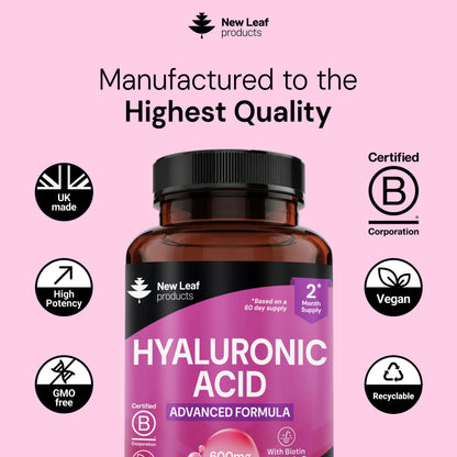 Hyaluronic Acid | 120 Capsules