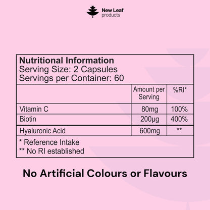 Hyaluronic Acid | 120 Capsules