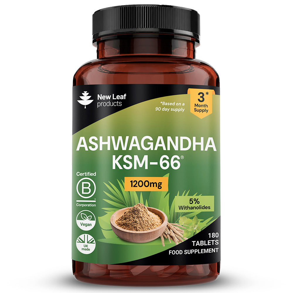 Ashwagandha KSM 66 180 Tablets