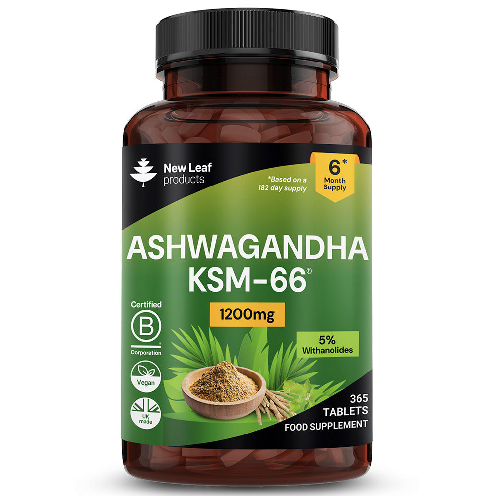 Ashwagandha KSM 66 Tablets 365 Fill