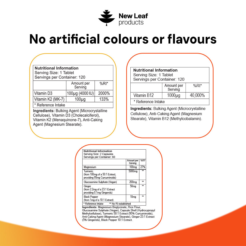 Immunity Complete bundle nutritional information