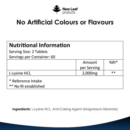 L-Lysine Tablets