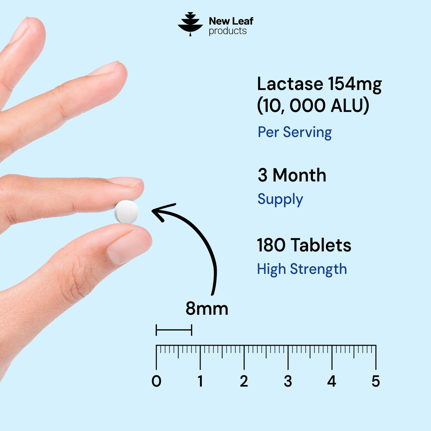 Lactase | 180 Tablets