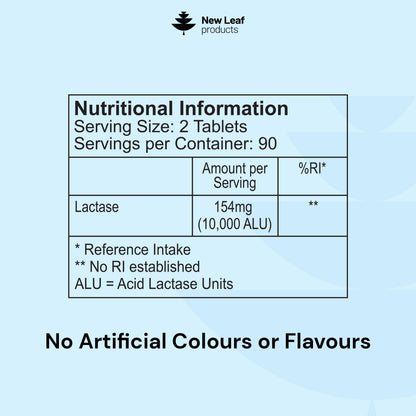 Lactase | 180 Tablets