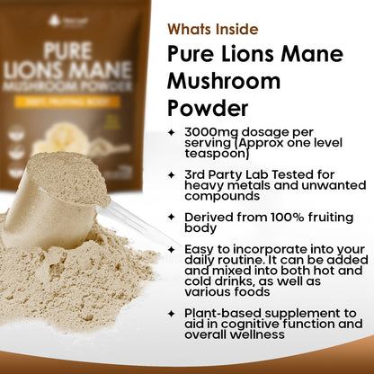 Lion's Mane Mushroom Powder