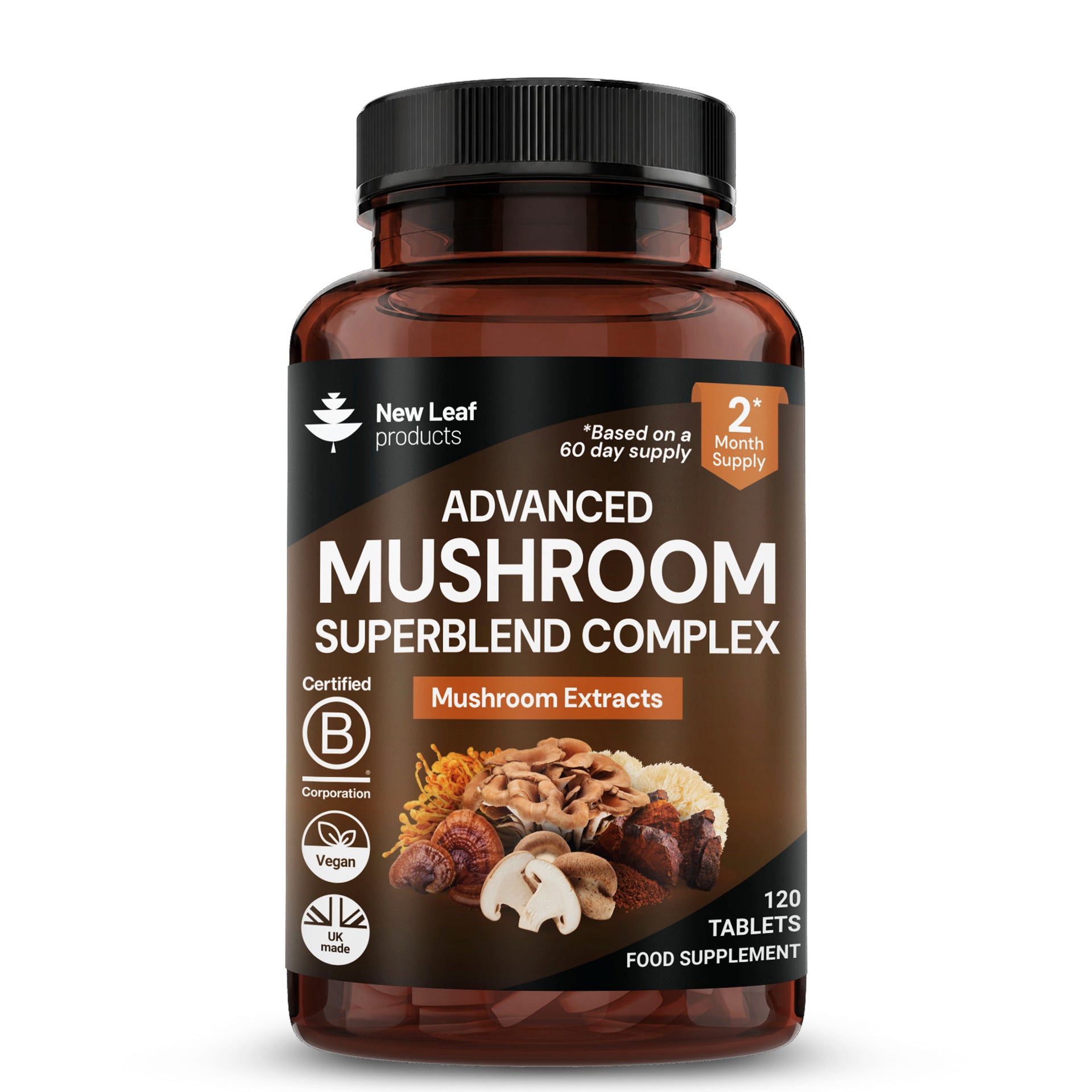 Mushroom Superblend Complex Tablets