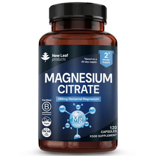 Magnesium Citrate | 120 Capsules