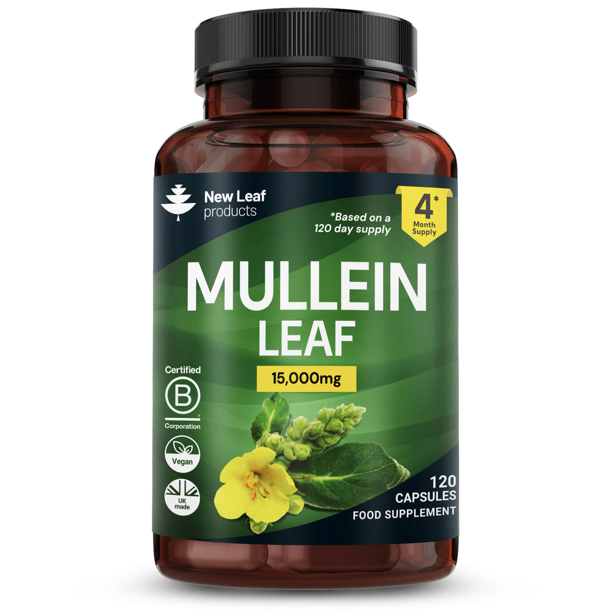 Mullein 120 Capsules