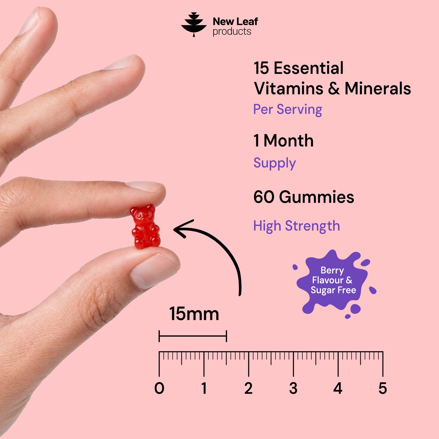 Essentials Multivitamins Minerals for Adults & Teens Gummies