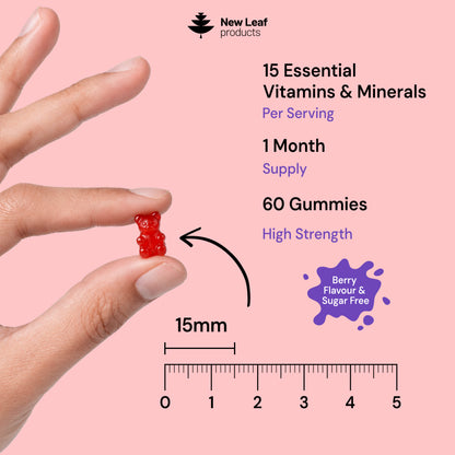 Essentials Multivitamins Minerals for Adults & Teens Gummies