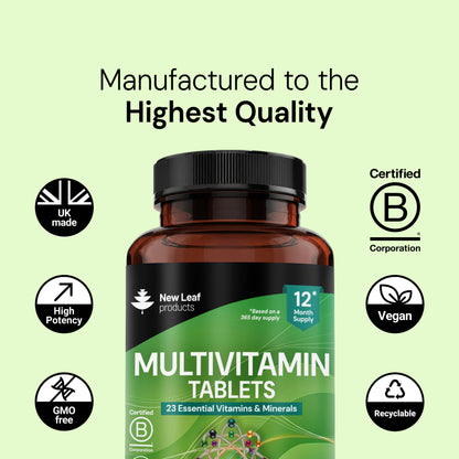 Multivitamin + Essential Minerals | 365 Tablets