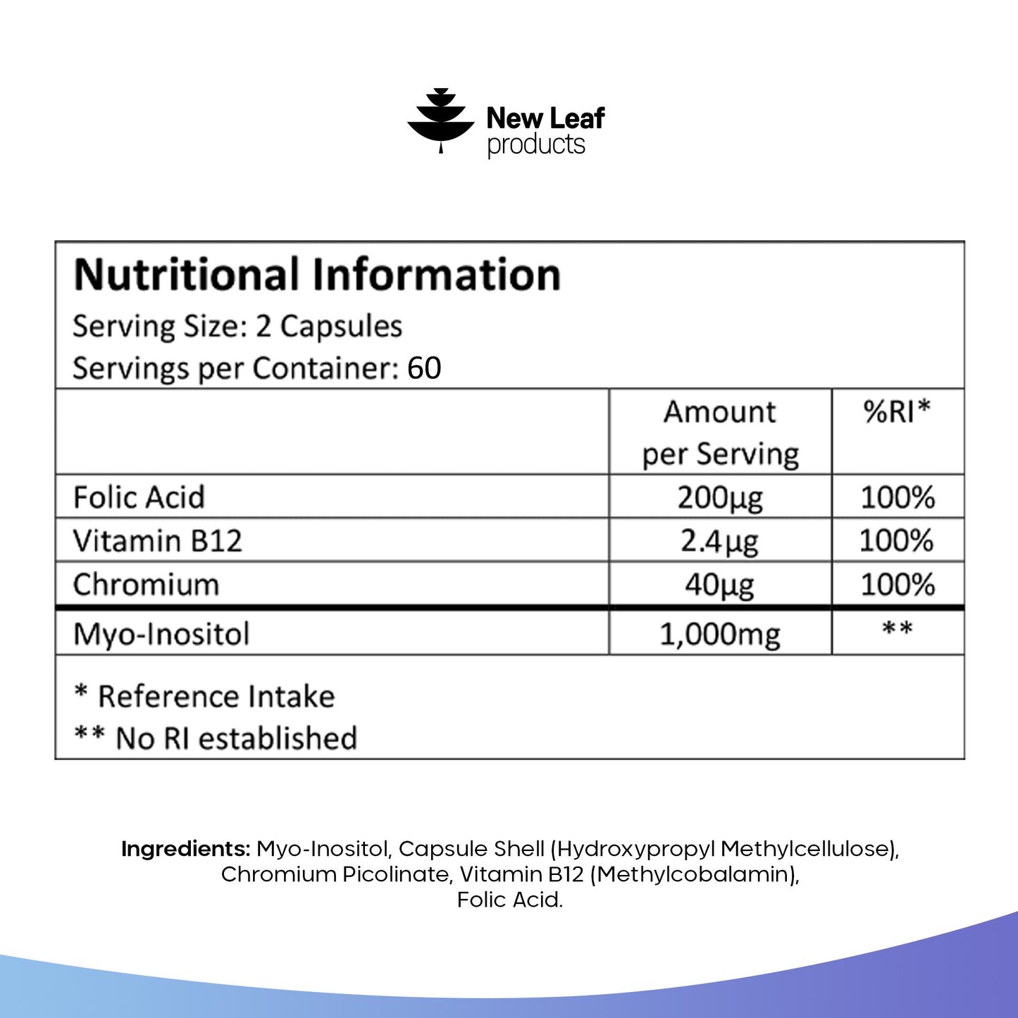 Myo-Inositol PCOS Capsules