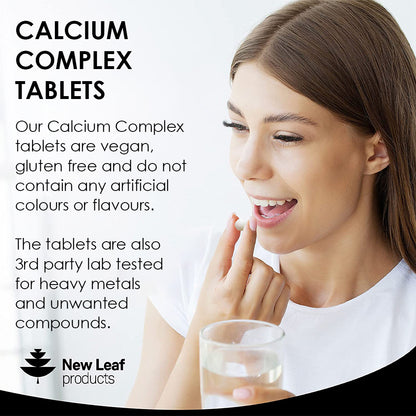 Calcium Complex - Calcium Magnesium Zinc and Vitamin D 120 High Strength Tablets