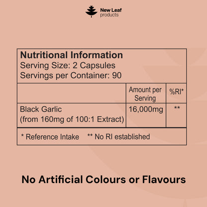 Black Garlic Capsules