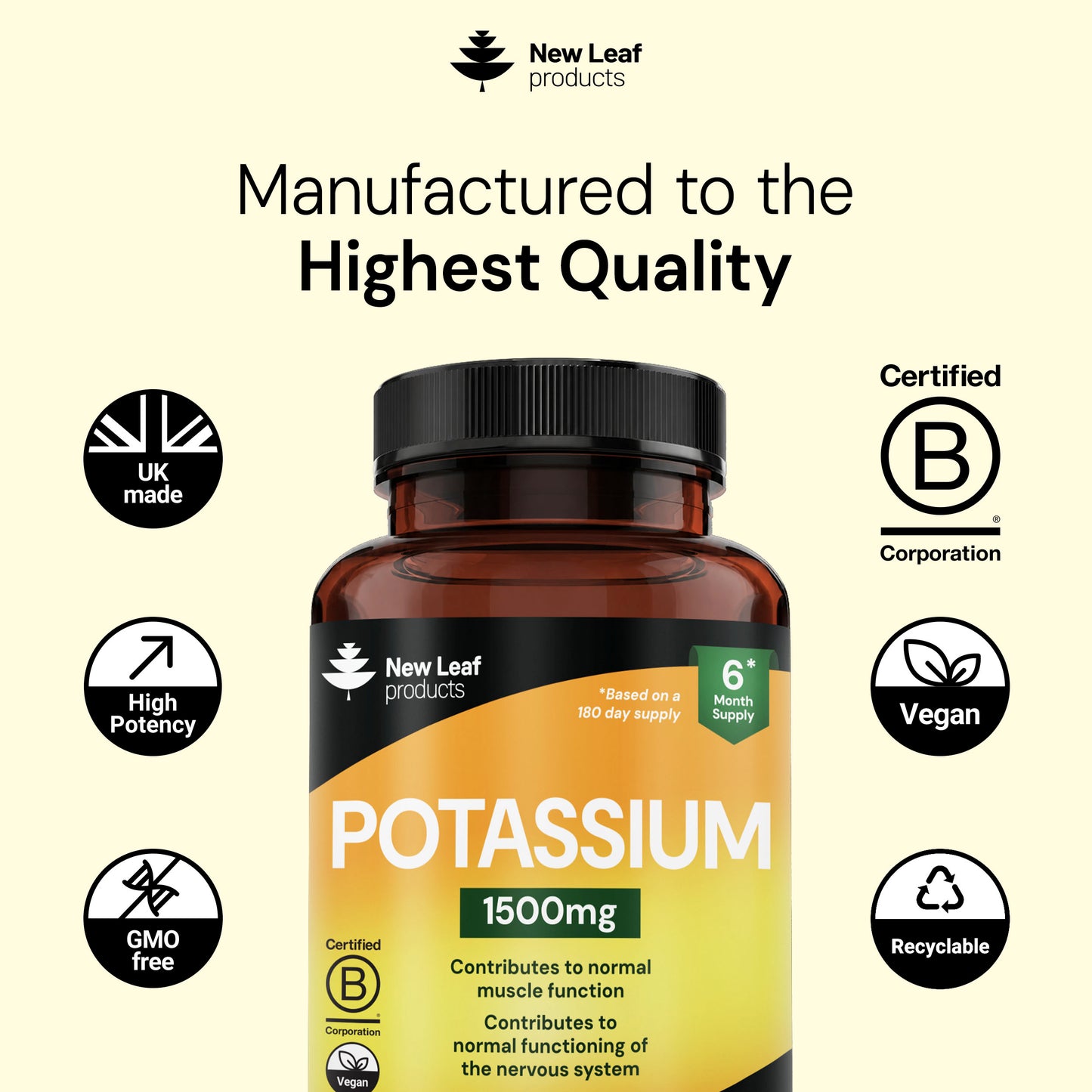 Potassium | 360 Tablets