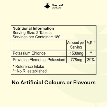 Potassium | 360 Tablets
