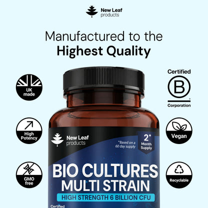 Bio Cultures Multi Strain | 120 Tablets