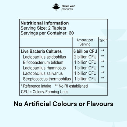 Bio Cultures Multi Strain | 120 Tablets