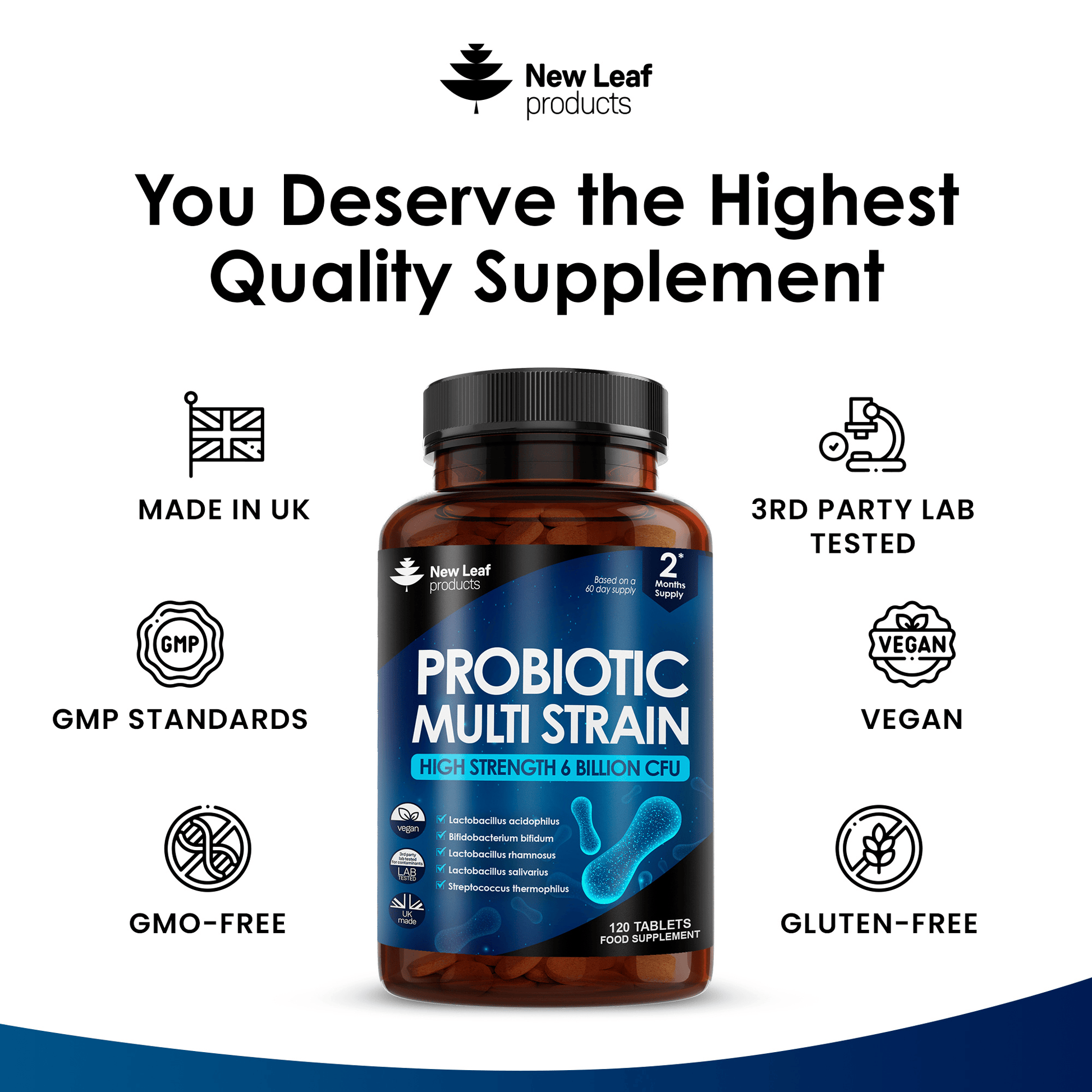 Probiotic Multi Strain Tablets