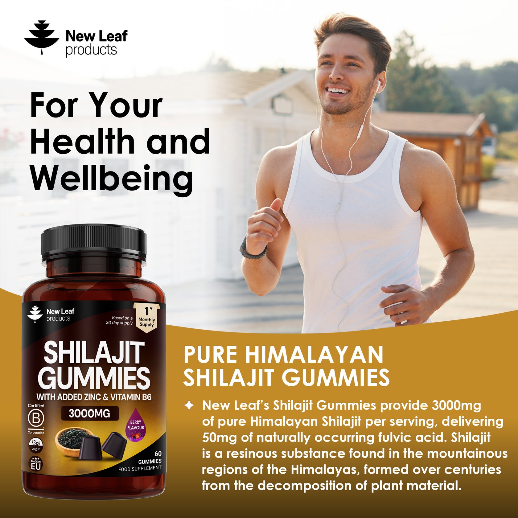 Shilajit Gummies New Leaf Supplements New Leaf Products 