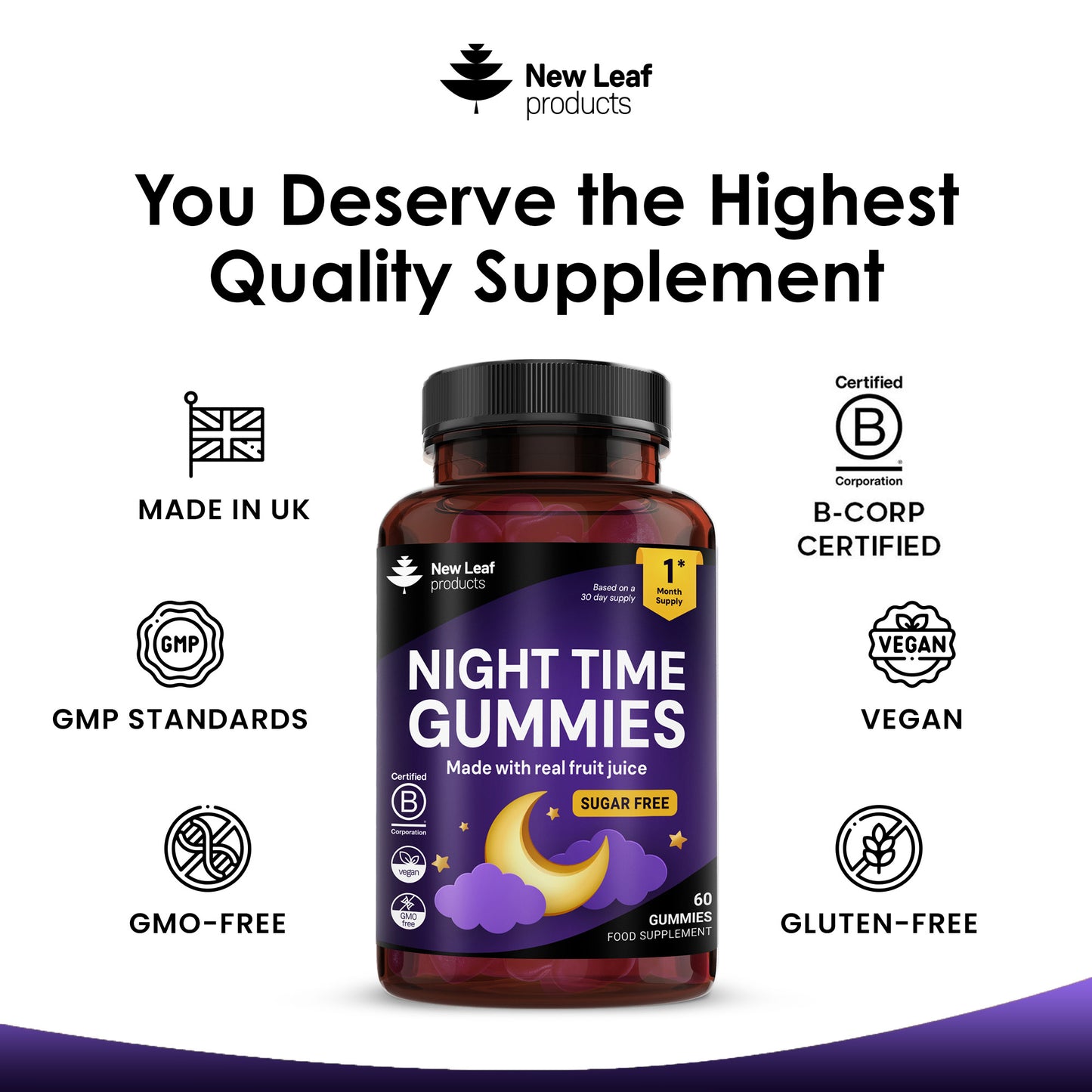 Night Time | 60 Gummies