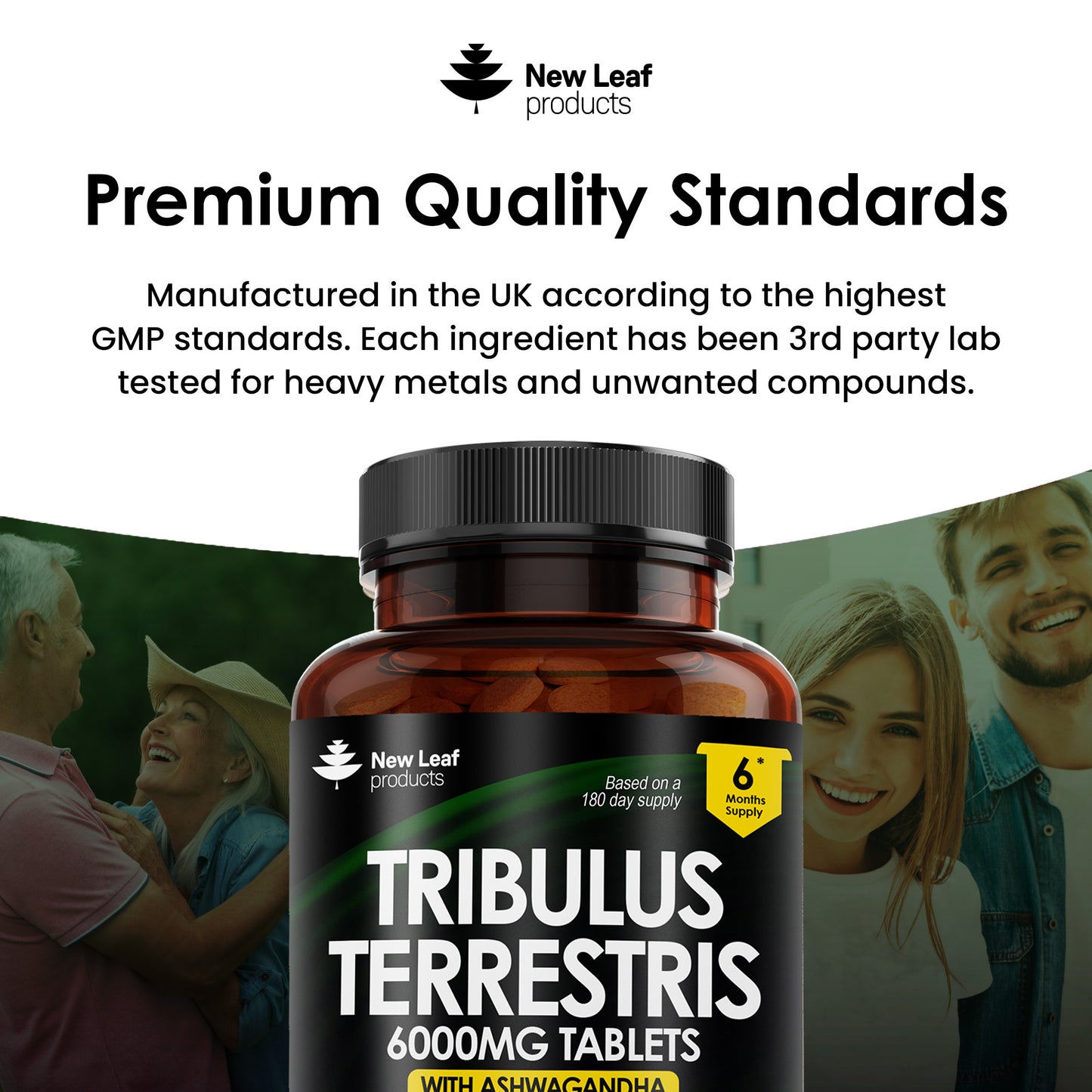Tribulus Terrestris + Ashwagandha | 360 Tablets