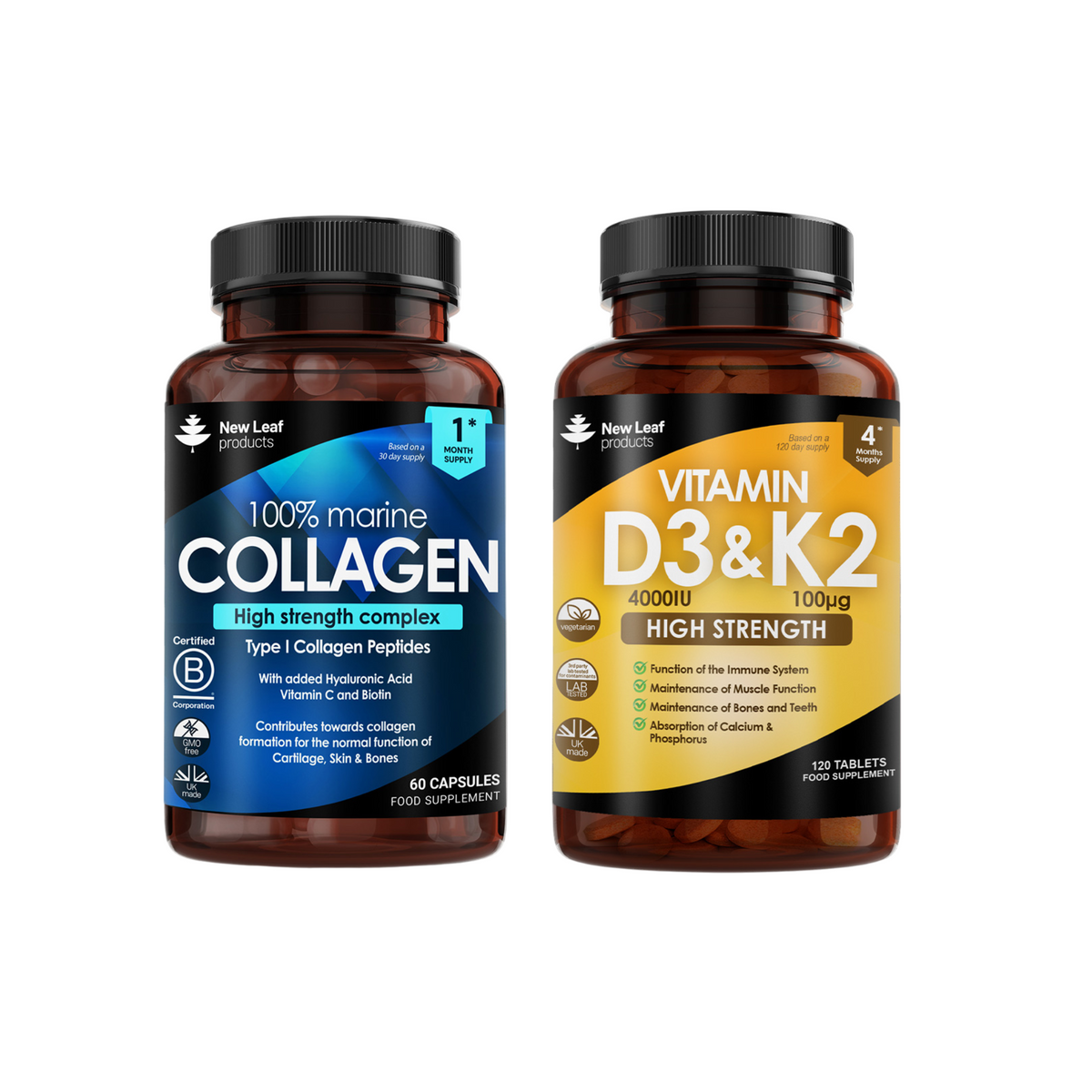 Collagen Vitamin D3 K2 Bundle