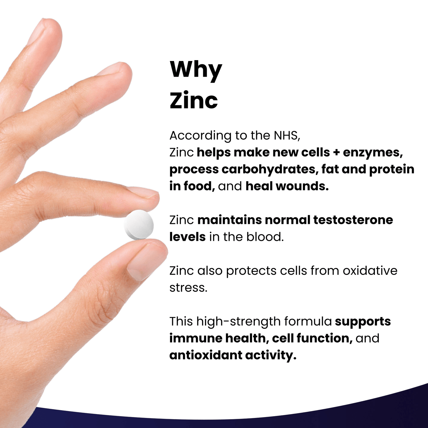Zinc Tablets 120 Fill