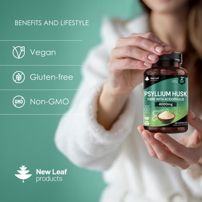 Psyllium Husk Fibre with Acidophilus Capsules