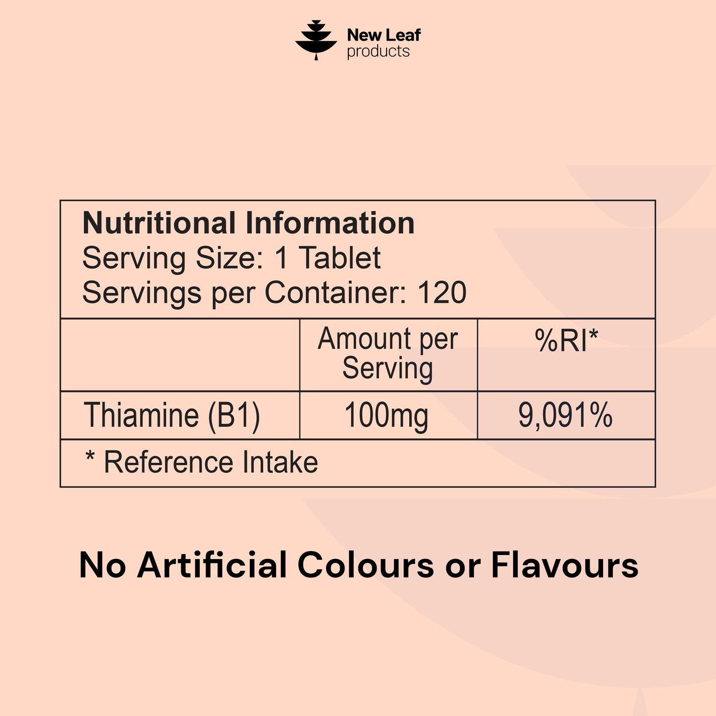 Vitamin B1 | 120 Tablets