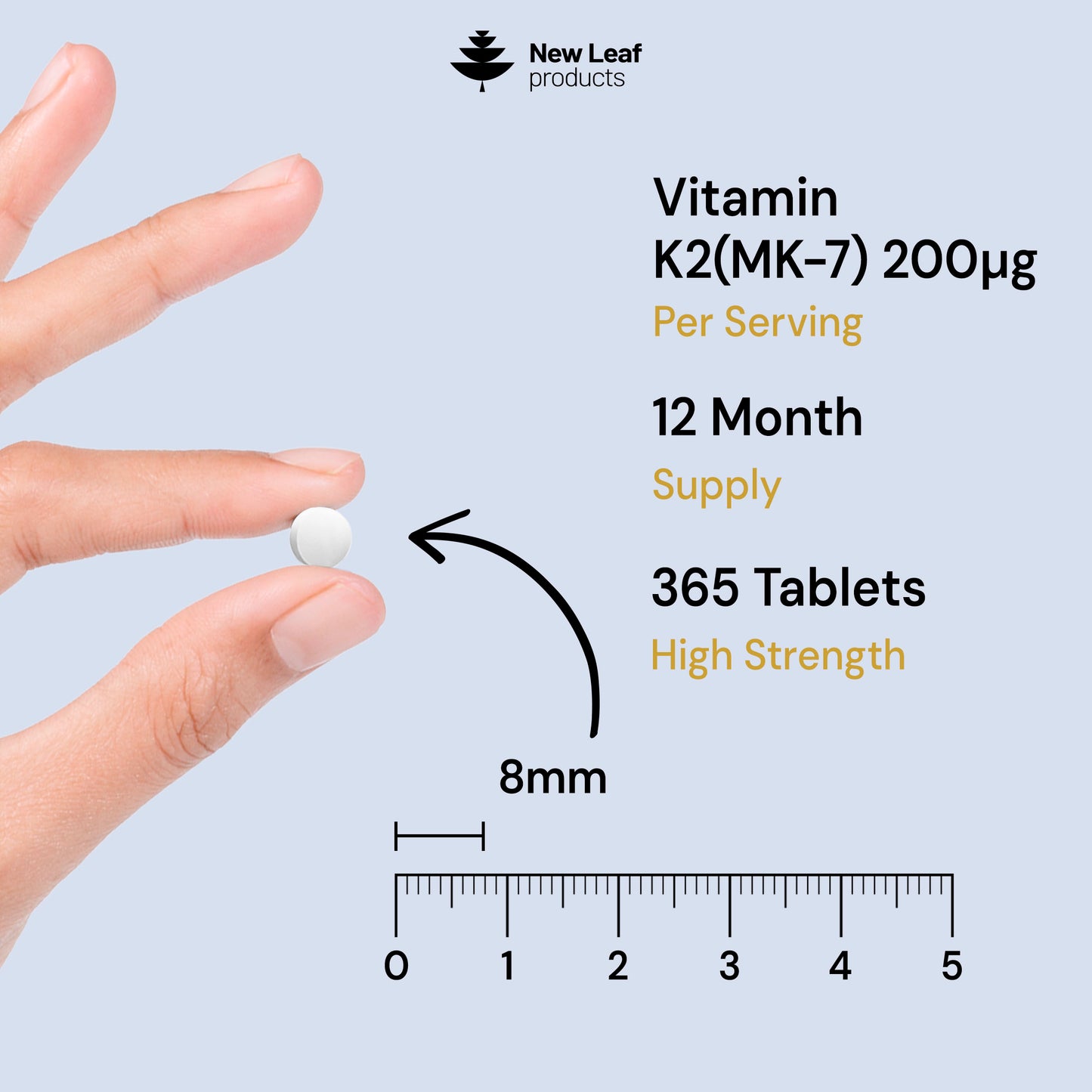 Vitamin K2 | 365 Tablets