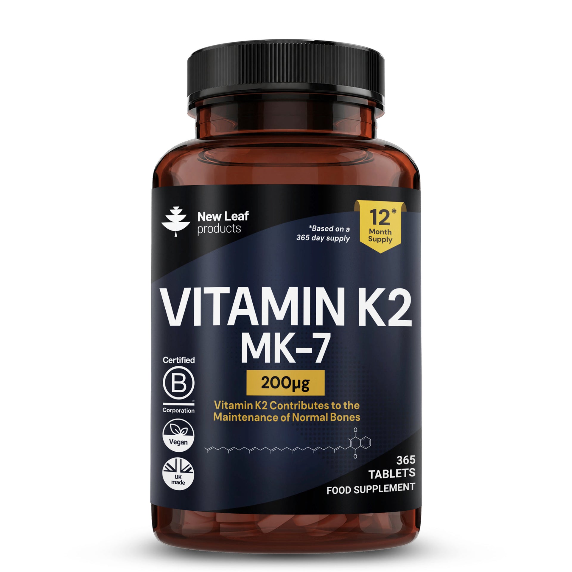 Vitamin K2 365 Tablets